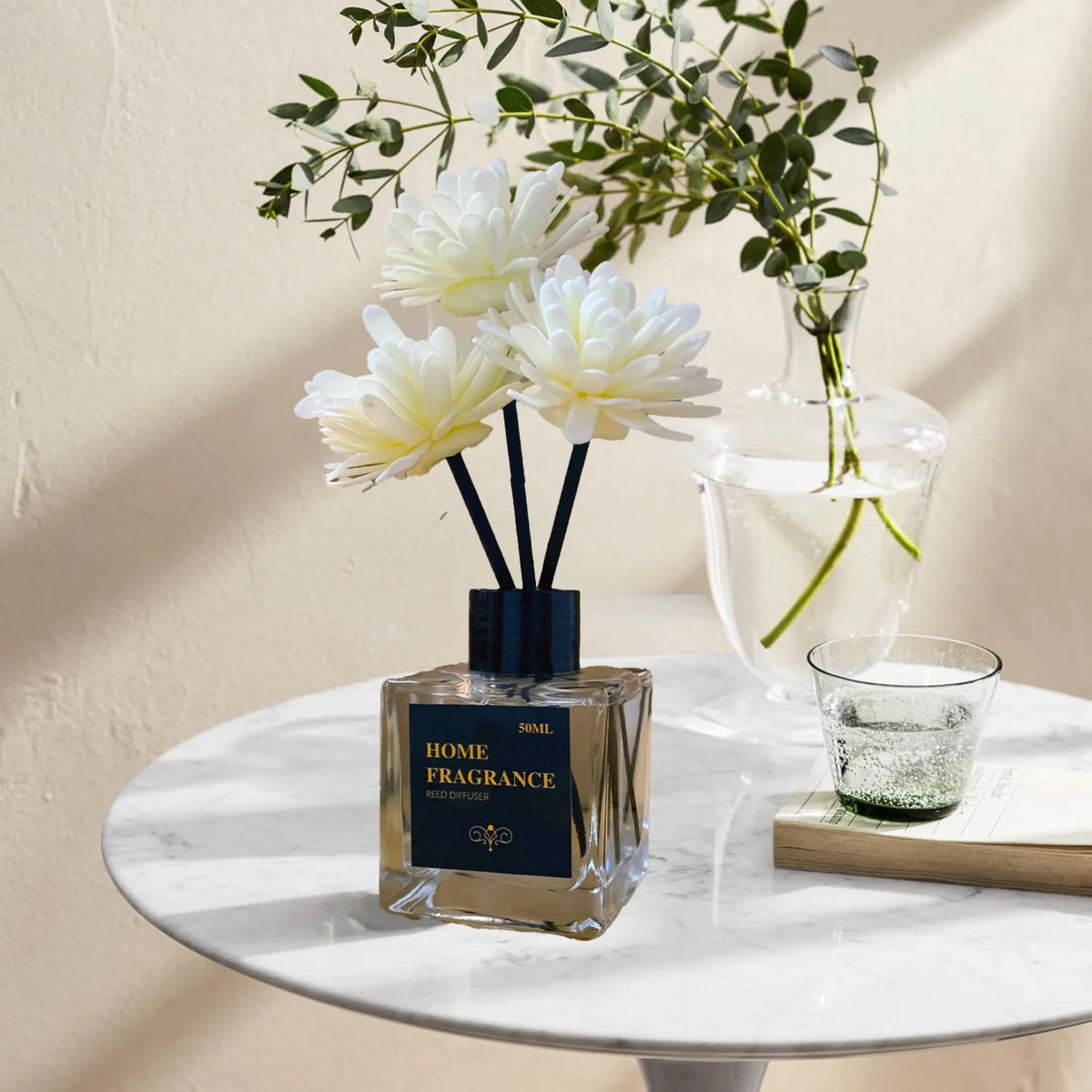 2026 New Fragrance 50ml Reed Diffuser Oil Hilton Shangri-La Hotel Rattan Aromatherapy Air Freshener Home Perfume Essential Oil